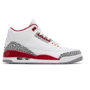 Air Jordan 3 Retro 'Cardinal Red' worn 3 times